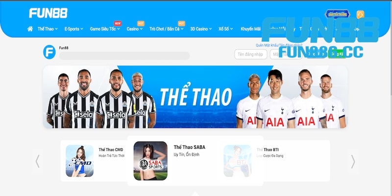 Giới thiệu về thể thao Fun88