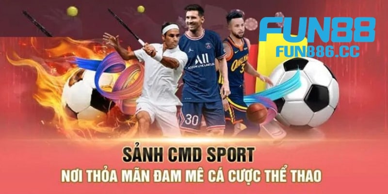 Sảnh thể thao Fun88 CMD siêu chất